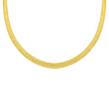 Naszyjnik z 14-karatowego żółtego złota 